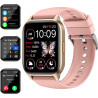 Montre connectée pour homme, femme, effectuer/répondre aux appels, 1,85", 20 modes sportifs, étanche IP68, montre intelligente a