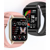 Montre connectée pour homme, femme, effectuer/répondre aux appels, 1,85", 20 modes sportifs, étanche IP68, montre intelligente a