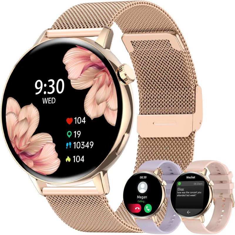 Montre connectée avec appel bleutooth