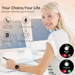 Montre connectée avec appel bleutooth