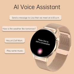 Montre connectée avec appel bleutooth