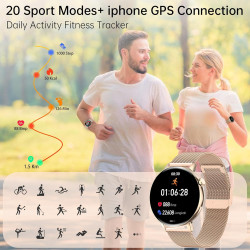 Montre connectée avec appel bleutooth
