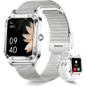 Montre connectée femme avec appel bleutooth, 1.6'' hd smartwatch avec 19 sports, surveillance de la fréquence cardiaque/sommeil/