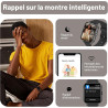 Montre Connectée Homme Femme - Appels Entrants/Sortants - Écran Tactile HD 1,83"Suivi d'activité avec Fréquence Cardiaque, Somme