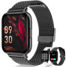 Montre Connectée Femme Repondre Appel 1.69" Smartwatch Fréquence Cardiaque Sommeil SpO2 Fonction Féminine Notification Intellige