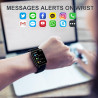 Montre Connectée Femme Repondre Appel 1.69" Smartwatch Fréquence Cardiaque Sommeil SpO2 Fonction Féminine Notification Intellige