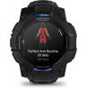 Garmin instinct 3 noir/bolt blue 50mm