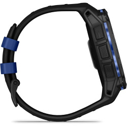 Garmin instinct 3 noir/bolt blue 50mm