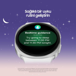 Samsung galaxy watch8 silver montre intelligente bleutooth 44 mm