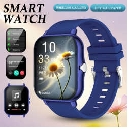Montre Connectée Compatible avec iPhone et Android, Écran Tactile 4,5 cm, Dimensions 24,5 x 3,4 x 1,1 cm