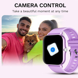Montre Connectée Compatible avec iPhone et Android, Écran Tactile 4,5 cm, Dimensions 24,5 x 3,4 x 1,1 cm