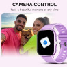 Montre Connectée Compatible avec iPhone et Android, Écran Tactile 4,5 cm, Dimensions 24,5 x 3,4 x 1,1 cm