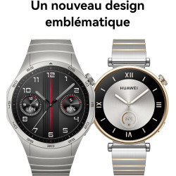 HUAWEI Watch GT 4 Montre Connectée Intelligente Jusqu'à 14 Jours d'autonomie - Compatible avec iOS et Android - Suivi de la fréq