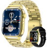 Montre connectée homme, 1.85" hd smartwatch avec appels bleutooth, 100+ modes sportifs, bracelet d'activité sommeil, étanchéité 