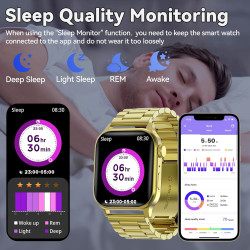 Montre connectée homme, 1.85" hd smartwatch avec appels bleutooth, 100+ modes sportifs, bracelet d'activité sommeil, étanchéité 