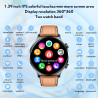 Montre Connectée Homme Smartwatch Sport - Repondre Appel 1.39'' Étanche Écran Tactile Bracelet Connectee avec Moniteur de Sommei