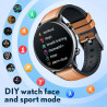 Montre Connectée Homme Smartwatch Sport - Repondre Appel 1.39'' Étanche Écran Tactile Bracelet Connectee avec Moniteur de Sommei