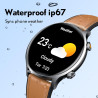 Montre Connectée Homme Smartwatch Sport - Repondre Appel 1.39'' Étanche Écran Tactile Bracelet Connectee avec Moniteur de Sommei