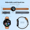 Montre Connectée Homme Smartwatch Sport - Repondre Appel 1.39'' Étanche Écran Tactile Bracelet Connectee avec Moniteur de Sommei