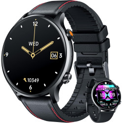 Montre Connectée Homme Smartwatch Sport - Repondre Appel 1.39'' Étanche Écran Tactile Bracelet Connectee avec Moniteur de Sommei