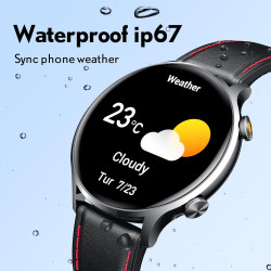 Montre Connectée Homme Smartwatch Sport - Repondre Appel 1.39'' Étanche Écran Tactile Bracelet Connectee avec Moniteur de Sommei