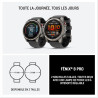 Garmin fēnix® 8 Pro, 51mm AMOLED - Montre connectée GPS Multisports avec Technologie inReach intégrée - Sapphire, Titane, Titani