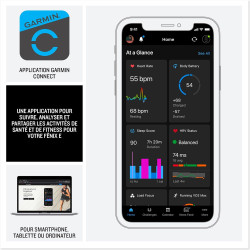 Garmin fēnix e - montre gps multisports amoled – acier gris avec bracelet noir