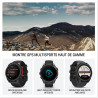 Garmin fēnix® 8 – montre gps multisports amoled - gris avec bracelet en silicone noir – 47 mm