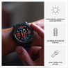 Garmin fēnix® 8 – montre gps multisports amoled - gris avec bracelet en silicone noir – 47 mm