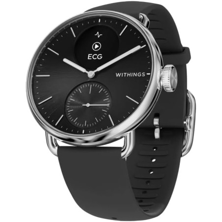 Withings ScanWatch 2 - Montre connectée, électrocardiogramme ECG, SpO2, température, Suivi du Sommeil, santé respiratoire, activ