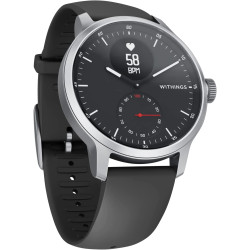 Withings Scanwatch - Montre Connectée Hybride avec ECG, Fréquence Cardiaque, SPO2 et Suivi du Sommeil, Smartwatch Sport, Podomet