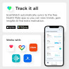 Withings Scanwatch - Montre Connectée Hybride avec ECG, Fréquence Cardiaque, SPO2 et Suivi du Sommeil, Smartwatch Sport, Podomet