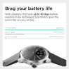 Withings Scanwatch - Montre Connectée Hybride avec ECG, Fréquence Cardiaque, SPO2 et Suivi du Sommeil, Smartwatch Sport, Podomet
