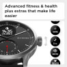 Withings Scanwatch - Montre Connectée Hybride avec ECG, Fréquence Cardiaque, SPO2 et Suivi du Sommeil, Smartwatch Sport, Podomet