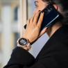 LOTUS Smartwatch Homme Femme - Montre Connectée Unisexe Bracelet Silicone - Étanche IP65 - Commande Vocale IA, Musique, Podomètr