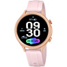 LOTUS Smartwatch Homme Femme - Montre Connectée Unisexe Bracelet Silicone - Étanche IP65 - Commande Vocale IA, Musique, Podomètr