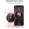 Nouveauté montre connectée intelligente, 1.32 pouces hd ips, 20 modes sport, météo en temps réel, appels bleutooth, bracelet sil