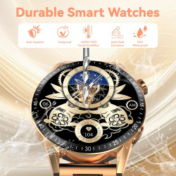 Montre Intelligente Business et Sport pour Hommes/Femmes - Communication à Fonction complète, 123 Modes de Sport, Surveillance d