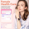 Montre Intelligente Business et Sport pour Hommes/Femmes - Communication à Fonction complète, 123 Modes de Sport, Surveillance d