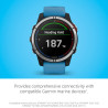 Garmin quatix® 7 Standard Edition Montre intelligente GPS durable avec cartes côtières et cartes intérieures