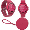 Forever Colorum CW-300 Montre connectée étanche IP68 avec podomètre, Moniteur de Sommeil, Compteur de Calories, Longue durée de 