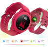 Forever Colorum CW-300 Montre connectée étanche IP68 avec podomètre, Moniteur de Sommeil, Compteur de Calories, Longue durée de 