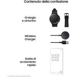 Galaxy Watch4 Classic BT, Tracker de fitness, Noir, SM-R890NZK, SmartWatch, 46mm