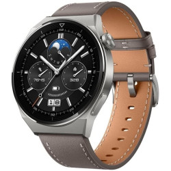 Huawei watch gt 3 pro 46mm montres connectées avec ecg,suivi de la santé en continu, jusqu'à 14 jours d'autonomie, charge sans f
