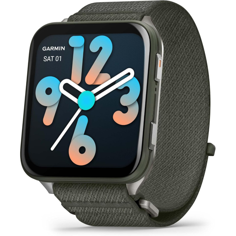 Garmin Venu X1. Montre connectée GPS avec écran AMOLED 2″, Lampe LED, boîtier Ultra Fin de 8 mm, Plus de 100 Sports intégrés, ju