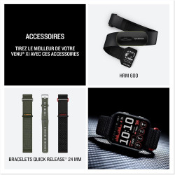 Garmin Venu X1. Montre connectée GPS avec écran AMOLED 2″, Lampe LED, boîtier Ultra Fin de 8 mm, Plus de 100 Sports intégrés, ju