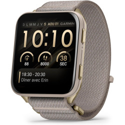 Garmin venu x1, montre connectée gps avec écran amoled 2″, lampe led, boîtier ultra fin de 8 mm, plus de 100 sports intégrés, ju