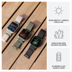 Garmin venu x1, montre connectée gps avec écran amoled 2″, lampe led, boîtier ultra fin de 8 mm, plus de 100 sports intégrés, ju