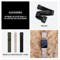 Garmin venu x1, montre connectée gps avec écran amoled 2″, lampe led, boîtier ultra fin de 8 mm, plus de 100 sports intégrés, ju