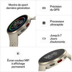 Polar Pacer Pro - Montre Sport GPS Avancée, Cardiofréquencemètre au Poignet, Montre Intelligente pour Hommes et Femmes, Montre p